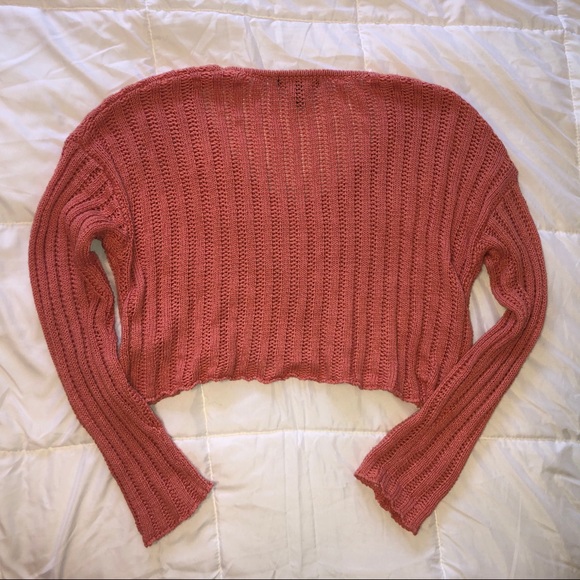 Cropped Knit Sweater - Picture 2 of 2